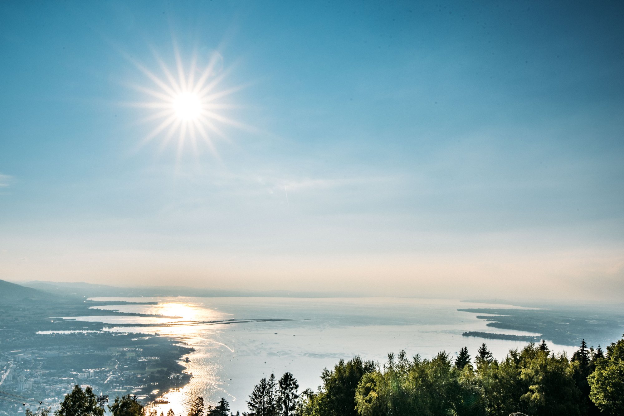 Blick über den Bodensee